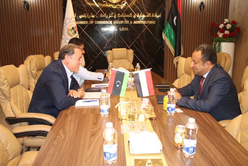 تنفيذًا لتوجيهات وزير الاستثمار والتجارة الخارجية.. التمثيل التجاري يبحث مع غرفة تجارة وصناعة وزراعة طرابلس تعزيز التعاون التجاري والاستثماري بين مصر وليبيا 7 792090233 1638471734515405 1089733320267538222 n