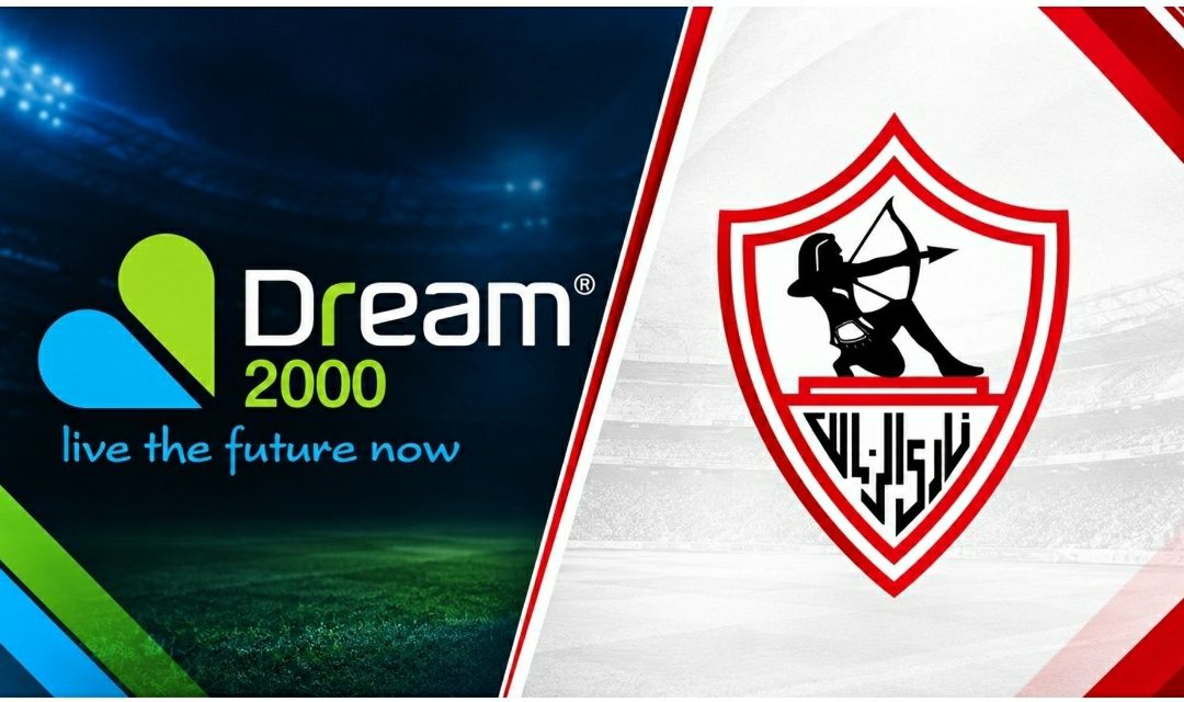 قميص نادي الزمالك يكتسي برعاة جُدد.. "دريم 2000" و"ترافيل إكس" يظهران أمام أبوقير للأسمدة 14 دريم 2000 نادي الزمالك dream 2000